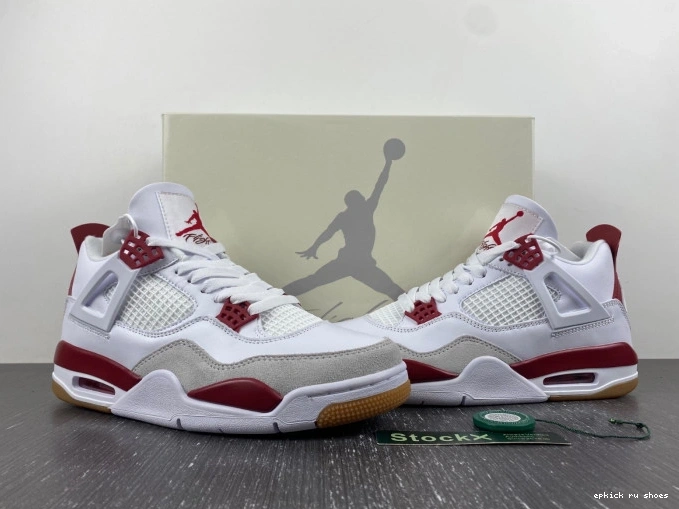 Rep Jordan Pine SB 4 Red DR5415-160 Retro 0825
